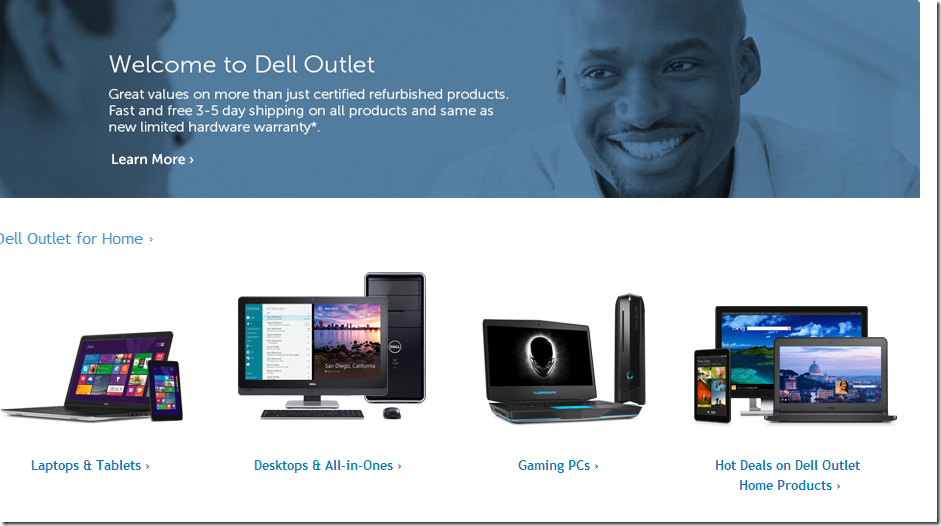 Dell Outlet官网